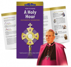 How To Make a Holy Hour Pamphlet (Pack of 5)